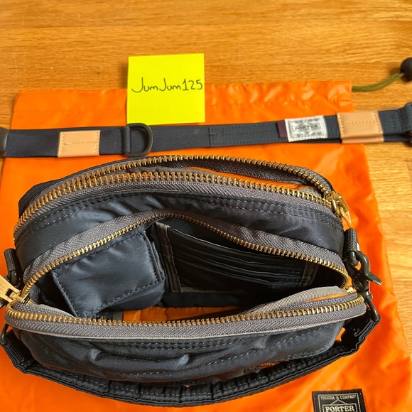 PORTER PX TANKER ESSENTIAL BAG UNISEX IRON BLUE - Picture 8 of 13